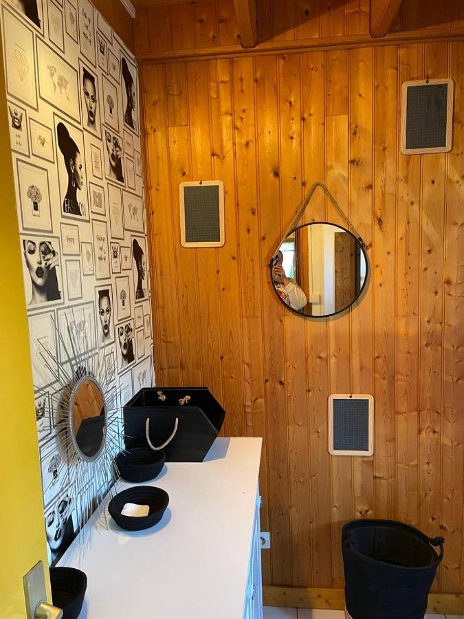 Chalet Bord De Mer Lingreville Esterno foto